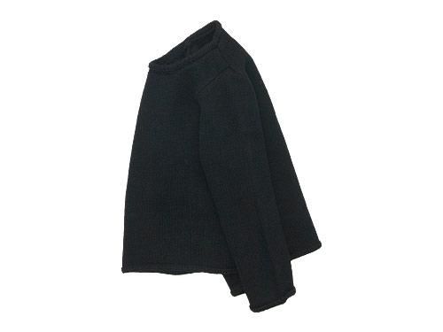 Atelier d'antan Mullanʥޥ Shetland Knit BLACK