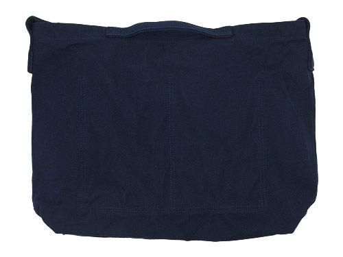 MHL. HEAVY CANVAS SHOULDER BAG 120NAVY 5957271502