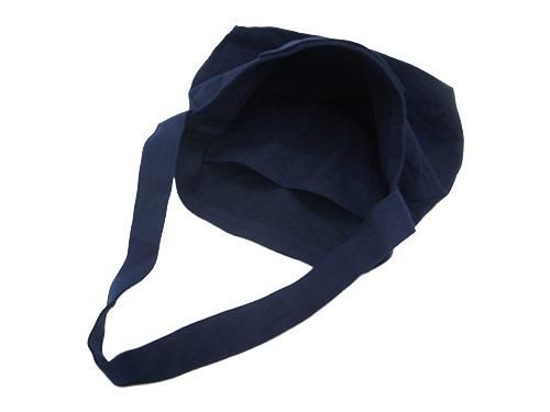 MHL. HEAVY CANVAS SHOULDER BAG 120NAVY 5957271502