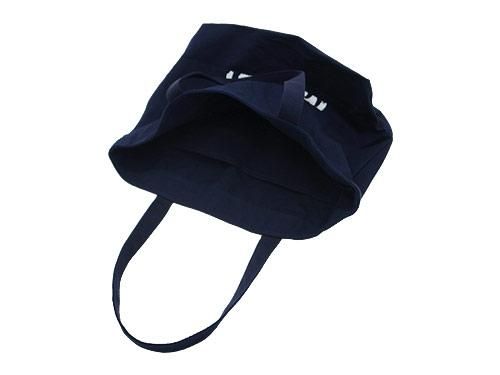 MHL. HEAVY CANVAS TOTE BAG 120NAVY 5967271502