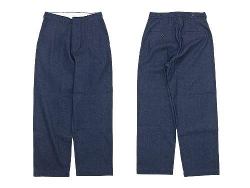 blanc west point wide pants DENIM