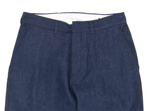 blanc west point wide pants DENIM