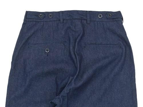 blanc west point wide pants DENIM