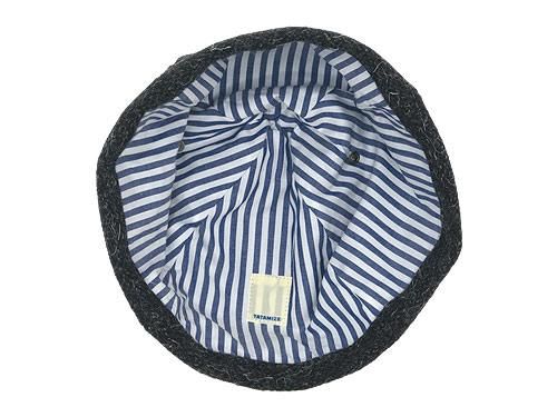 TATAMIZE -TRIM- BOWL CAP WOOL BLACK