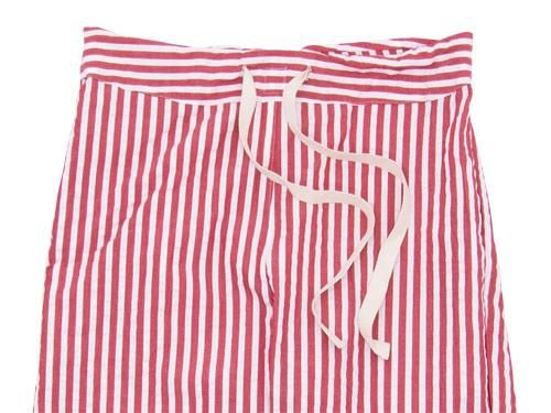 TATAMIZE -TRIM- ROOM PANTS RED STRIPE