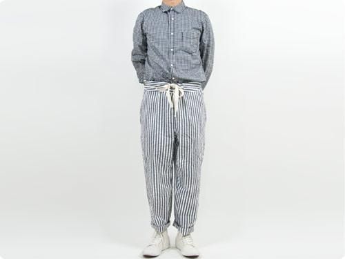 TATAMIZE -TRIM- ROOM PANTS RED STRIPE