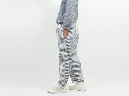 TATAMIZE -TRIM- ROOM PANTS RED STRIPE