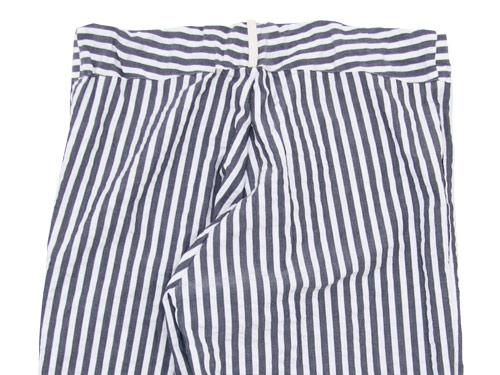 TATAMIZE -TRIM- ROOM PANTS BLACK STRIPE