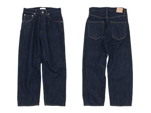 HATSKI Wide Tapered Denim One Wash