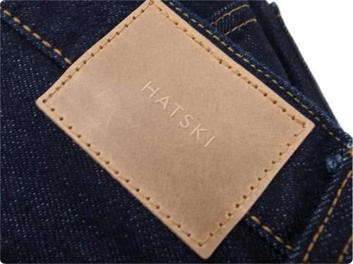 HATSKI Wide Tapered Denim One Wash
