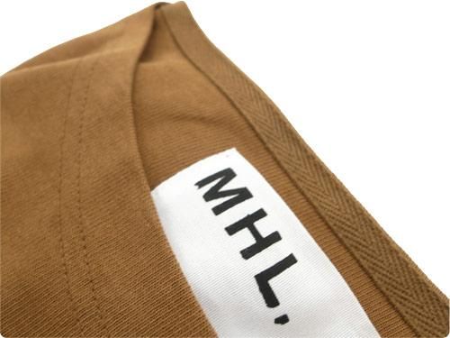 MHL. DRY COTTON JERSEY L/S T-SHIRTS 152BROWN̥󥺡
