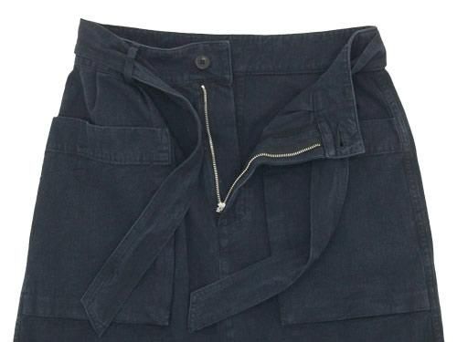 MHL. FADED COTTON TWILL SKIRT 115NAVY ̥ǥ