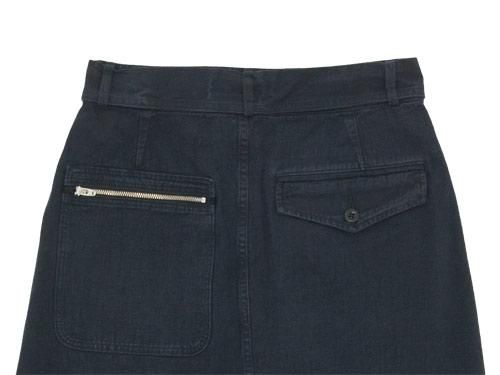 MHL. FADED COTTON TWILL SKIRT 115NAVY ̥ǥ