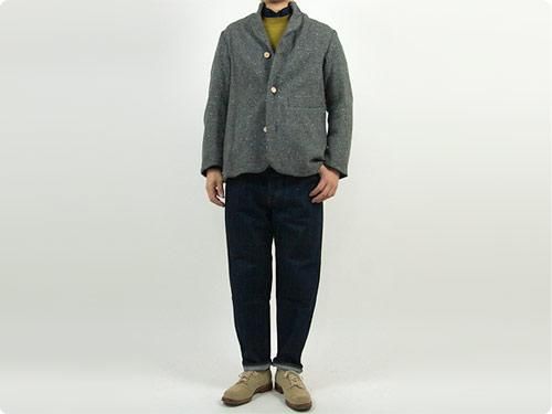 MARGARET HOWELL MERINO WIDE CREW NECK KNIT  063MUSTARD ̥󥺡
