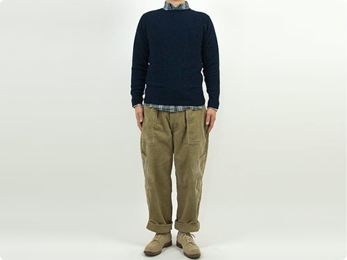 MARGARET HOWELL CASHMERE SADLE CREW カシミヤ-