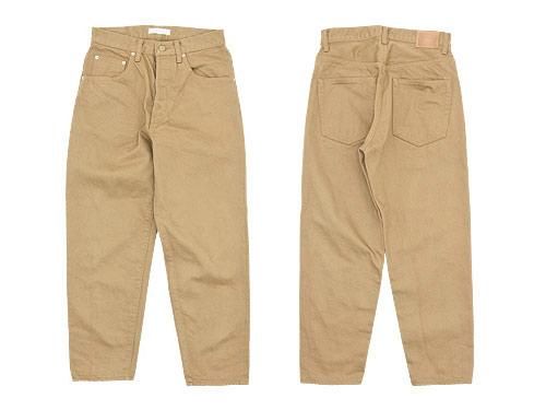 HATSKI Loose Tapered Denim BEIGE