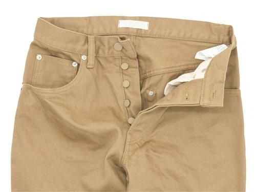 HATSKI Loose Tapered Denim BEIGE