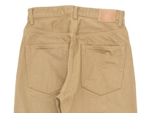 HATSKI Loose Tapered Denim BEIGE