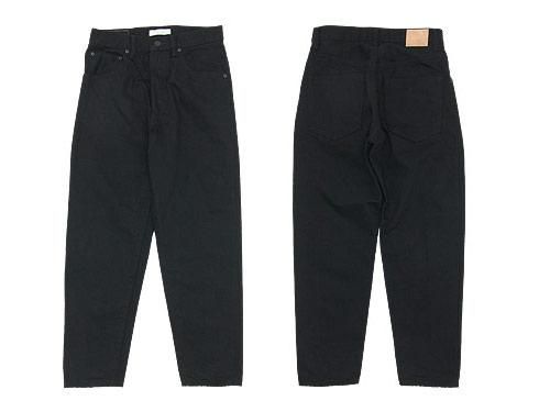 HATSKI Loose Tapered Denim BLACK