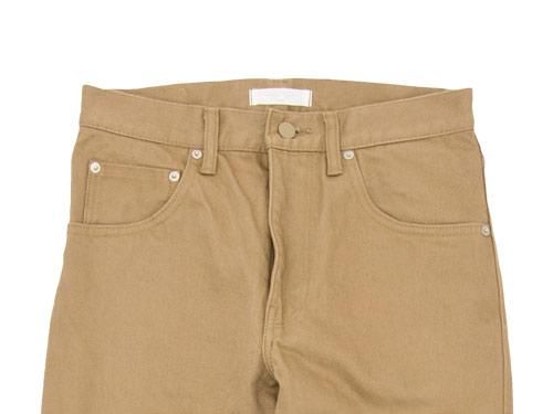 HATSKI Regular Tapered Denim BEIGE