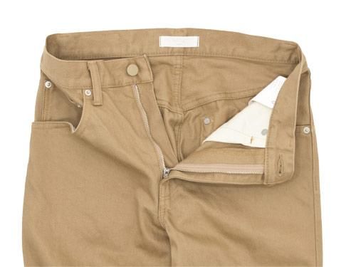 HATSKI Regular Tapered Denim BEIGE