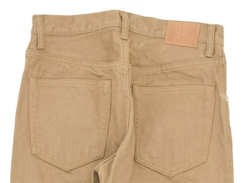 HATSKI Regular Tapered Denim BEIGE