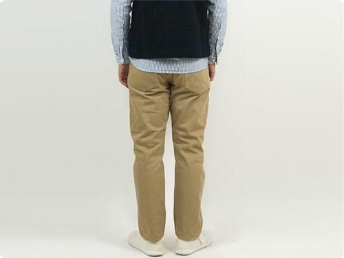 HATSKI Regular Tapered Denim BEIGE