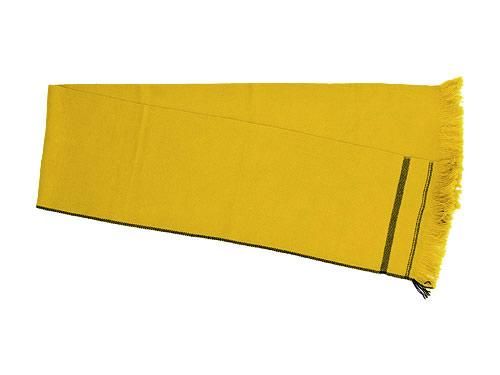 MARGARET HOWELL SELVEDGE WOOL SCARF 063MUSTARD