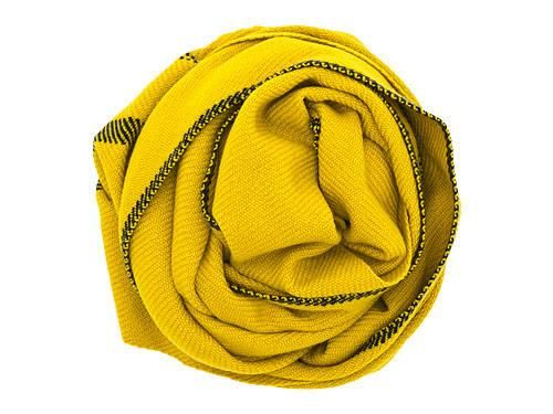 MARGARET HOWELL SELVEDGE WOOL SCARF 063MUSTARD