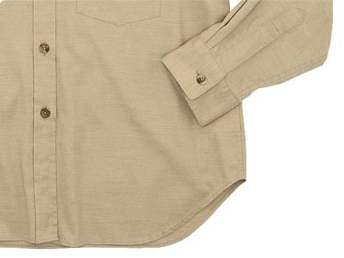 MARGARET HOWELL FINE COTTON WOOL SHIRTING MINIMAL SHIRTS 043DARK STONE̥ǥ