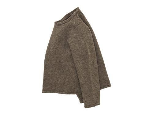 Atelier d'antan Mullanʥޥ Shetland Knit BROWN