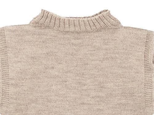 Guernsey Woollens Traditional guernsey plain OATMEAL