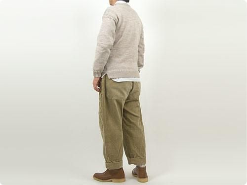 Guernsey Woollens Traditional guernsey plain OATMEAL
