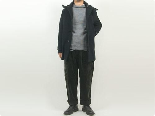Guernsey Woollens Traditional guernsey plain MID GRAY
