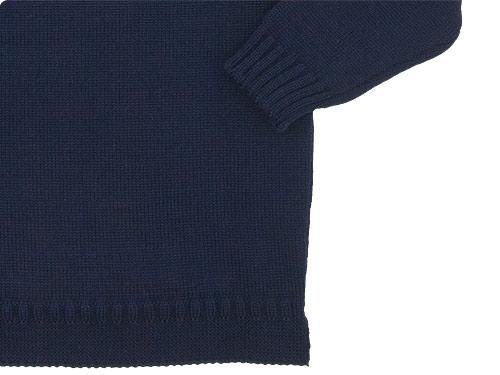 Guernsey Woollens Traditional guernsey plain NAVY