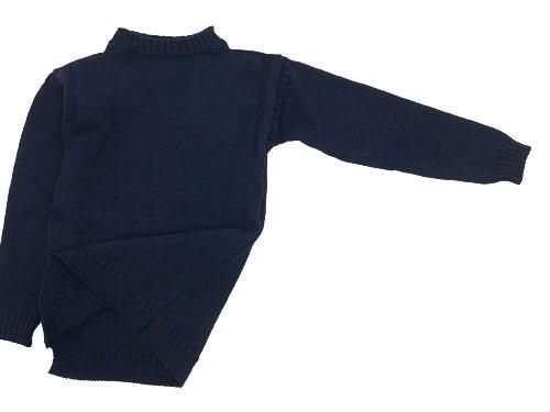 Guernsey Woollens Traditional guernsey plain NAVY