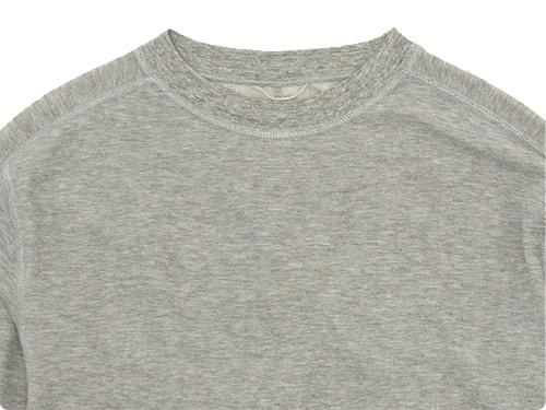 Ohh! Military 8/S Undershirt TOP GRAY