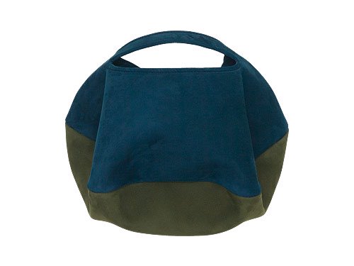 ߥ circle bag mini 34DARK BLUE x OLIVE