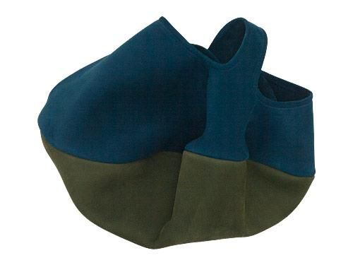 ߥ circle bag mini 34DARK BLUE x OLIVE