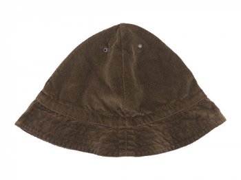 TATAMIZE -TRIM- MOUNTAIN HAT BROWN CORD