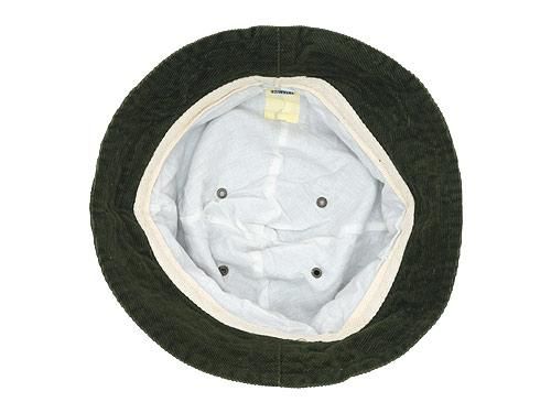 TATAMIZE -TRIM- MOUNTAIN HAT GREEN CORD