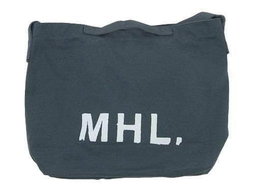 MHL. HEAVY CANVAS SHOULDER BAG 023GRAY 5958171500
