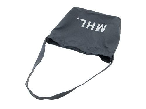 MHL. HEAVY CANVAS SHOULDER BAG 023GRAY 5958171500