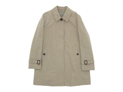 MARGARET HOWELL PROOFED COTTON COATING COAT 147KHAKI 〔レディース〕