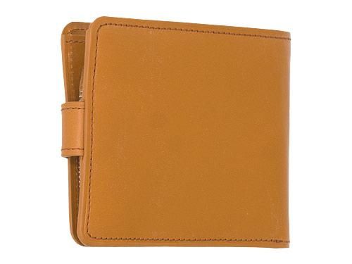 MARGARET HOWELL BRIDLE LEATHER FOLDED WALLET 051CAMEL