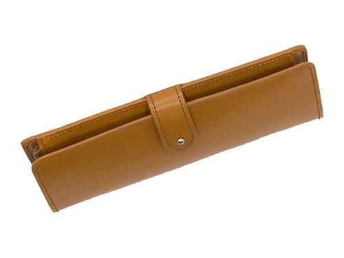 MARGARET HOWELL BRIDLE LEATHER LONG WALLET 051CAMEL