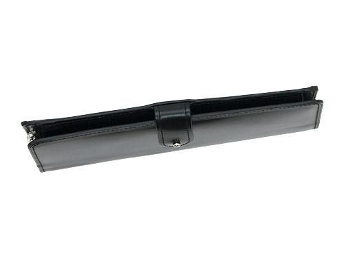 MARGARET HOWELL BRIDLE LEATHER LONG WALLET 010BLACK