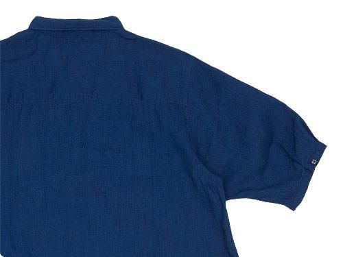 maillot mature indigo linen one-piece INDIGO