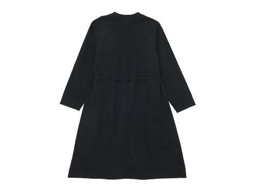 blanc work dress coat BLACK