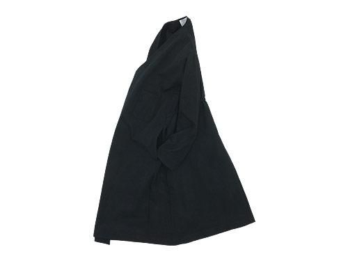 blanc work dress coat BLACK